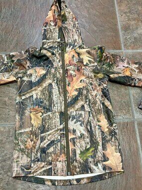 ~~RedHead Youth L Camo Full Zip Hoodie True Timber